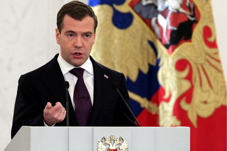 Medvedev quer combater inflação e investir na saúde infantil/ Foto: Getty Images/Fotobank 