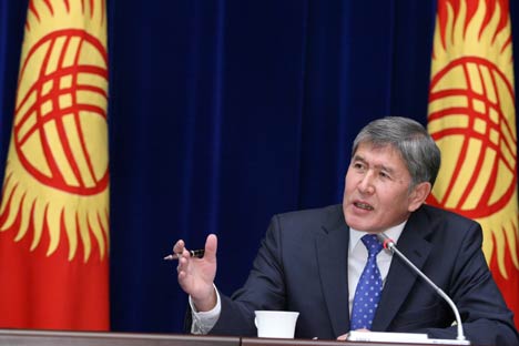 Almasbek Atambayev (Foto: Itar-Tass)