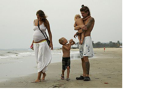 Russians in Goa have started families and even started a smallbaby boom
