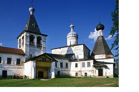 Monasterio de Ferapóntov, vista de sudoeste.© Todas las fotografías de William C. Brumfield