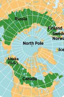 The vast majority of the world's northern forestis divided between Russia and Canada