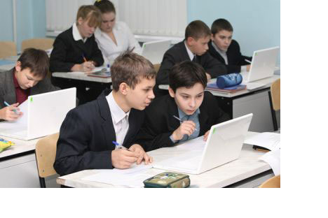 Russian schoolkids take advantage of the online revolution