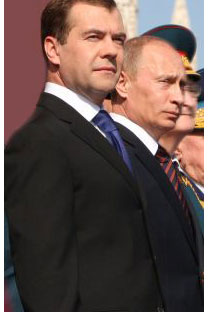 Dmitry Medvedev and VladimirPutin have shown the meritof their political alliance overthe last two years