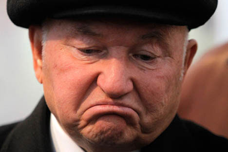 Yuri Luzhkov has indicated that he would like  to stay until theend of his term of officeSource: Reuters/Vostock Photo