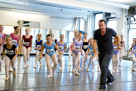 Alexei Ratmansky auditions young girls for American Ballet Theater's “Nutcracker” to be performed this month