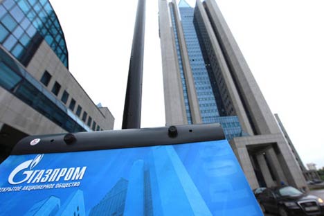 Em 2012, a Gazprom ocupou o 31° do ranking Global 500, do jornal britâncio Financial Times. Foto: RIA Nóvosti