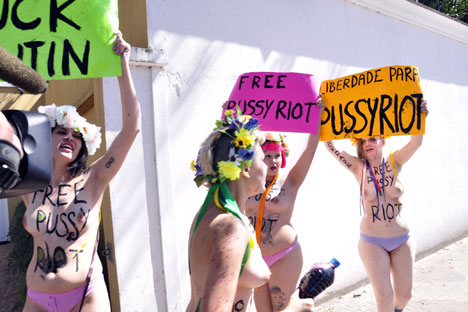 Veredito do caso Pussy Riot será anunciado nesta sexta-feira (17) Foto: AFP/East-News
