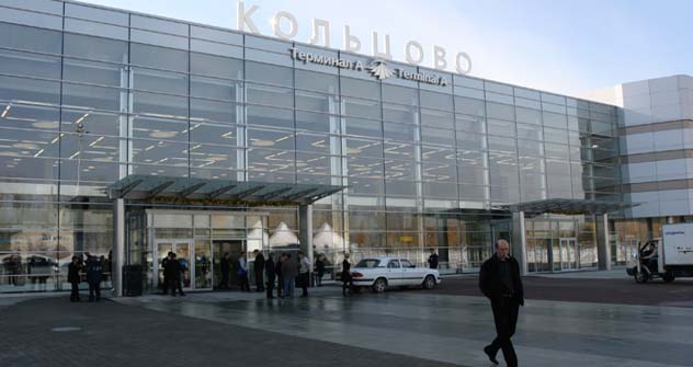 Aeroporto Koltsovo, em Ekaterinburgo, é o maior dos aeroportos regionais. Foto: Kommersant