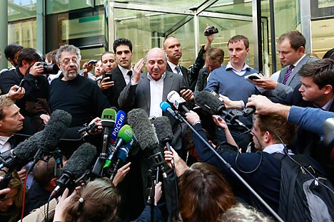  Berezovski alegava que Abramovitch lhe traiu e forçou a vender suas ações da petrolífera russa Sibneft. Foto: Reuters