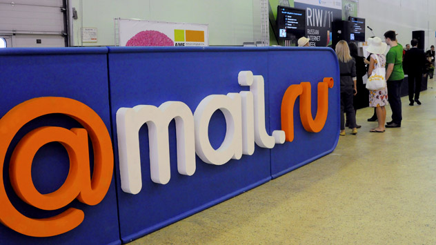 Mail.Ru é mostrado como líder em projetos temáticos pelo diretor Dmítri Gríshin. Grupo é proprietário da rede Odnoklássniki. Foto: Kommersant