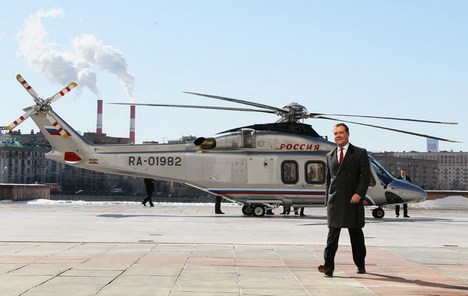 Primeiro-ministro da Rússia, Dmítri Medvedev Foto: AP