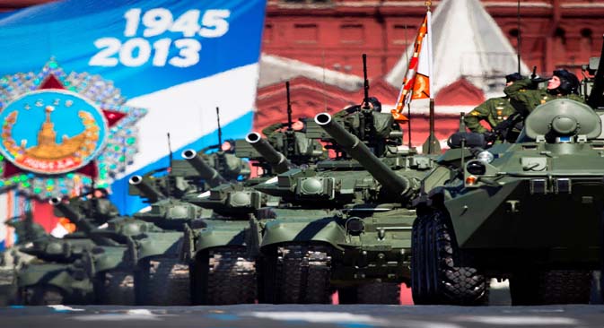 Em 2013, a Rússia comemora os 68 anos do fim da Grande Guerra Patriótica