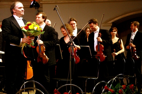 Guérguiev (esq.) programou 211 concertos em apenas um ano   Foto: wikimedia.org