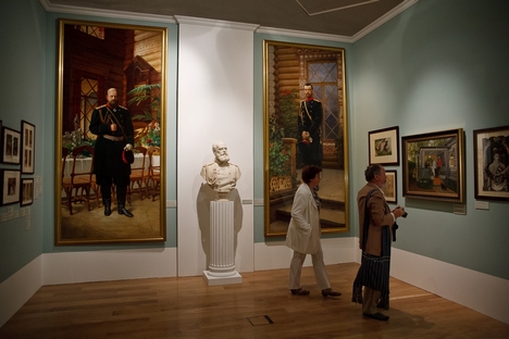 Exposição no Museu Estatal de História apresenta história e arte durante a dinastia Romanov Foto: Ruslan Sukhúchin