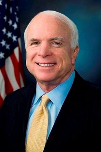 Em seu artigo, McCain condena Pútin por se aliar com alguns dos “tiranos mais ultrajantes e ameaçadores do mundo", como Assad Foto: wikipedia.org