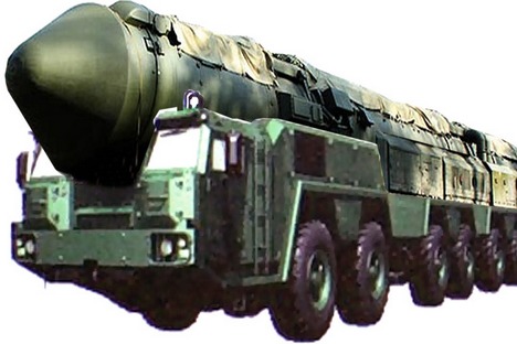 Design do míssil balístico RS-26 “Rubej”, que será testado até o final de 2013 Foto: militaryrussia.ru