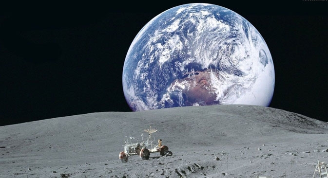 A única razão fundamentada para o projeto de exploração lunar se refere a um dos isótopos de hélio – hélio-3 –, que é uma excelente matéria-prima para combustível nuclear Foto: NASA