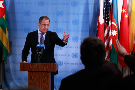 Chanceler russo, Serguêi Lavrov Folnte: Reuters