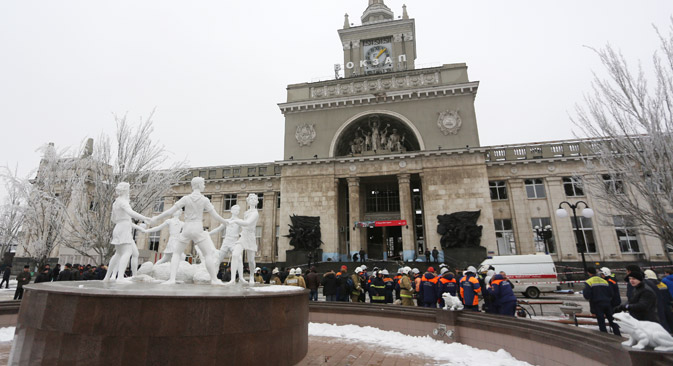 Atentado em estação central de Volgogrado pretende "manchar" imagem do país, segundo autoridades Foto: RIA Nóvosti