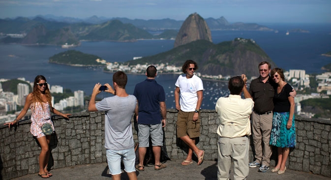"Até 2022, o Brasil vai se tornar a terceira maior economia mundial na área do turismo” Foto: AP