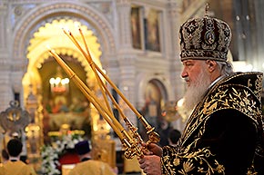 Patriarch Kirill of Moscow and All Russia.
