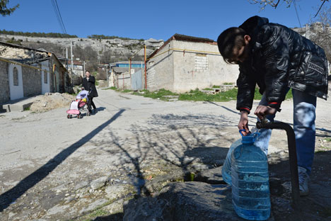 Entre as alternativas para resolver o problema, o ex-ministro refuta a possibilidade de construção de um duto para desviar água de Kuban Foto: Mikhail Voskressénski / RIA Nóvosti