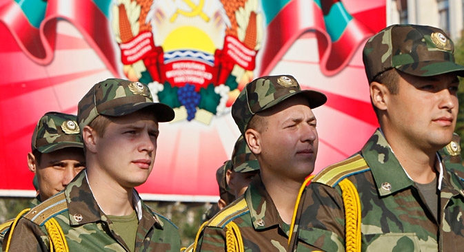 Na semana passada, o Ministério da Defesa da Transnístria informou sobre os exercícios de combate de tanquistas, artilheiros, artilheiros antiaéreos e lançadores de granada Foto: Reuters