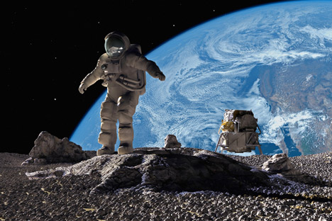Lua será o primeiro passo no caminho para o espaço profundo Foto: Getty Images/Fotobank