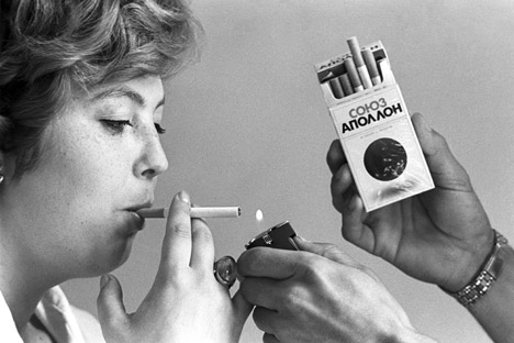 Tabaco tornou-se popular entre as mulheres russas no século 19 Foto: ITAR-TASS
