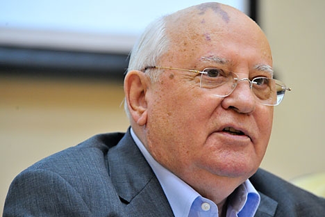 Gorbatchov foi condecorado com o Prêmio Nobel da Paz em 1990 Foto: ITAR-TASS