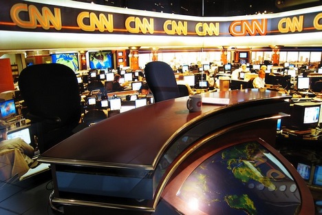 Kantor CNN di Moskow.