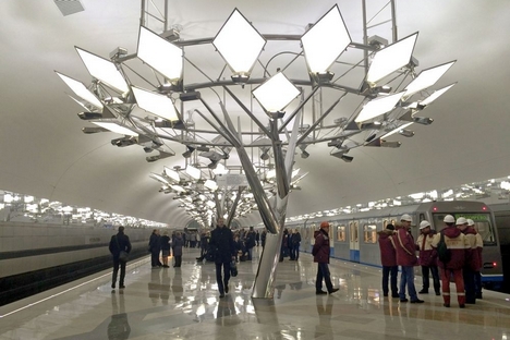 Sexta maior do mundo, rede moscovita tem 12 linhas e mais de 320 km de extensão Foto: mskagency.ru