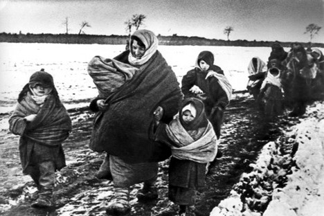 Durante o bloqueio de Leningrado, que durou de 8 de setembro de 1941 a 27 de janeiro de 1944, mais de 630 mil pessoas morreram de fome Foto: Getty Images/Fotobank
