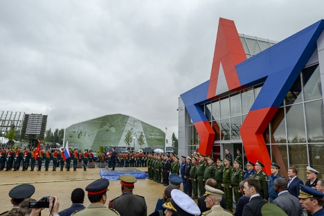 Mais de mil fabricantes de armas russos participam do Ármia-2015, no parque militar 'Patriot' Foto: RIA Nóvosti