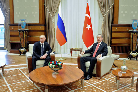 Vladímir Pútin e Recep Tayyip Erdogan Foto: Reuters