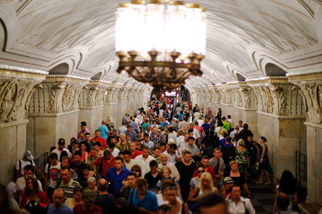 Parto aconteceu em estação do metrô; transporte recebe diariamente 8 milhões de passageiros Foto: Reuters