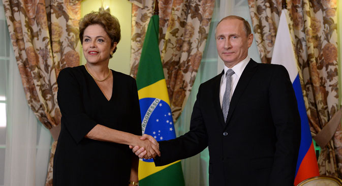 Dilma: "Precisamos alcançar o objetivo de 10 bilhões nas trocas comerciais". Foto: Aleksêi Fillipov/RIA Nóvosti