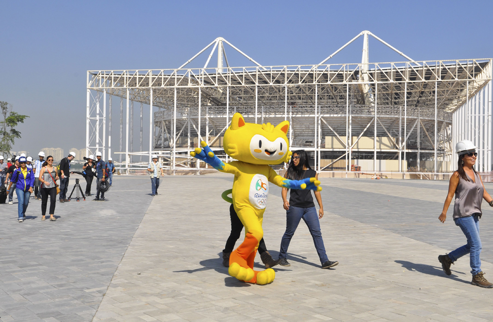 Vinicius, o mascote das Olimpíadas de 2016