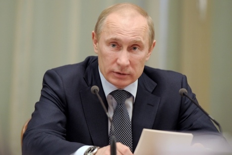 Wladimir Putin wird heute wieder russischer Präsident. Foto: Kremlin.ru