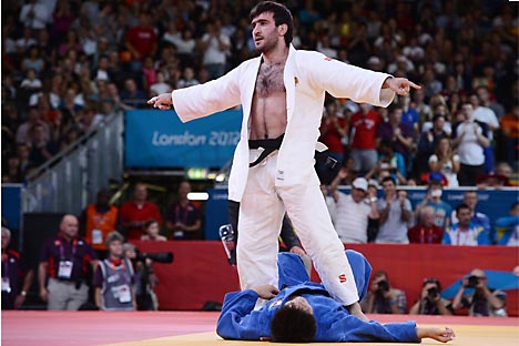 Manssur Issajew, Olympia-Champion in Judo (in der Gewichtsklasse bis 60 Kilo). Foto: Getty_Images