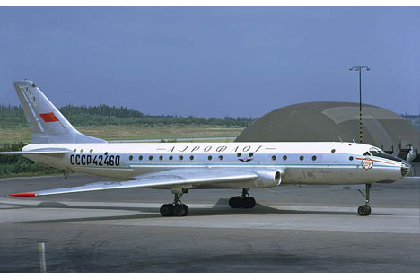 Die Tupolew-104 galt als eines der sichersten Passagierflugzeuge ihrer Zeit. Foto: Lars Söderström