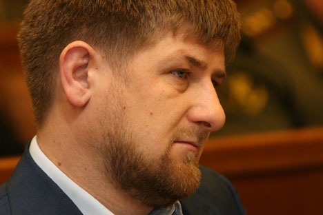 Pemimpin Chechnya Ramzan Kadyrov terkenal sebagai pemimpin muslim yang vokal.