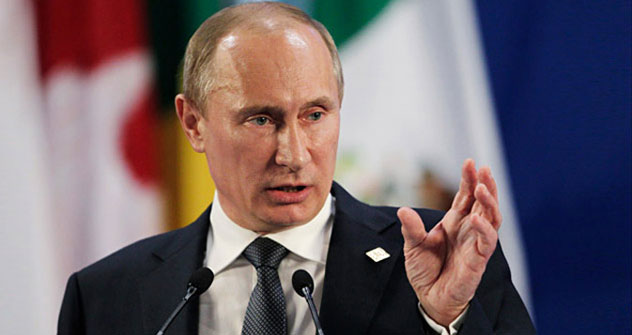 Russischer Präsident Wladimir Putin während des G20-Gipfel in Los Cabos, Mexiko. Foto: Reuters / Vostock Photo 