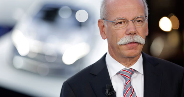 Daimler-Geschäftsführer Dieter Zetsche: "Wir hoffen, dass unsere Partnerschaft mit KAMAZ auch dazu führen wird, die russische Industrie weiterzuentwickeln". Foto: Getty Images/Fotobank 