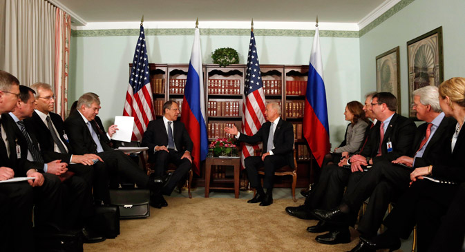 Auf der Münchner Sicherheitskonferenz standen auch die russisch-amerikanischen Beziehungen im Fokus. Foto: AP