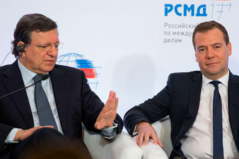 EU-Russland Beziehungen: Zunächts keinen Fortschritt. Foto: AP