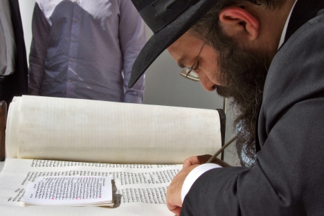 Die Schneerson-Bibliothek ist seit Jahren Gegenstand von Auseinandersetzungen zwischen der russischen Führung und der Chabad-Bewegung in New York. Foto: Kommersant