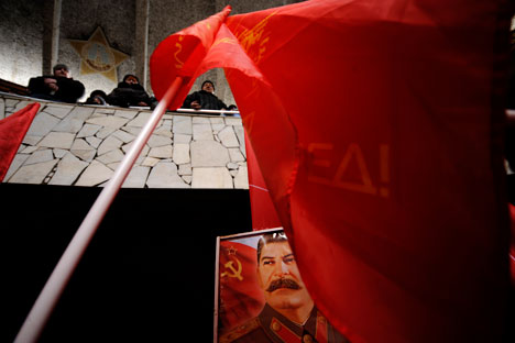 Viele Russen sind immer noch am Stalin-Mythos festhalten. Foto: Michail Mordassow/ Focuspictures