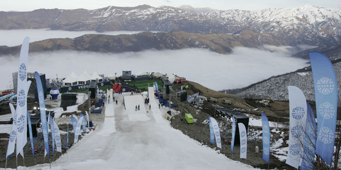 Laut Projektentwurf soll die Skisaison in Wedutschi sechs Monate dauern, von November bis April. Foto: RIA Novosti