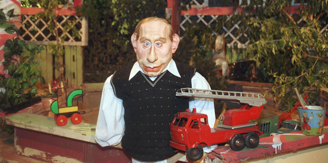 1994 startete mit „Kukly" (Puppen) die wahrscheinlich wichtigste parodistische Sendereihe Russlands. Foto: Kommersant